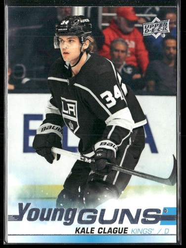 2019-20 SP Authentic Kale Clague Upper Deck Update Young Guns RC #525 Kings