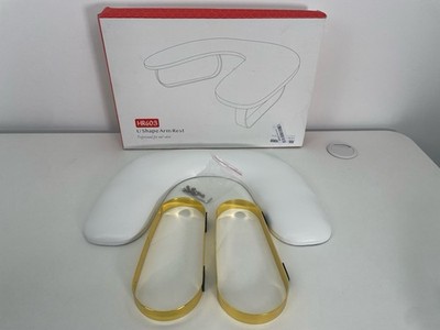 Vocoste U Shaped Manicure Handauflage, abnehmbare Armlehne für Nail Tech NEU 
