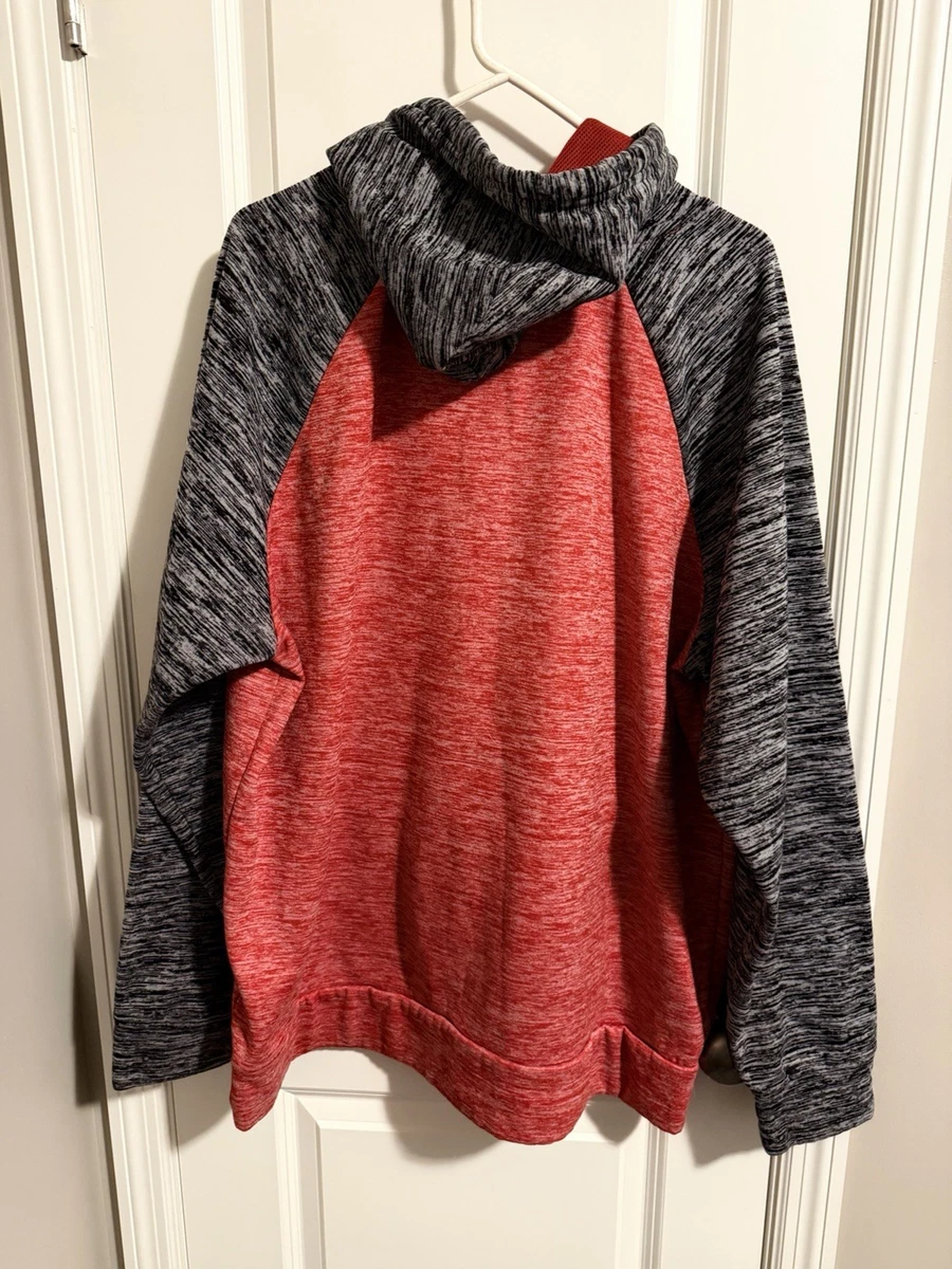 Marvel Spider-Man Rojo y Gris Raglán Jersey Sudadera con Capucha Talla XXL