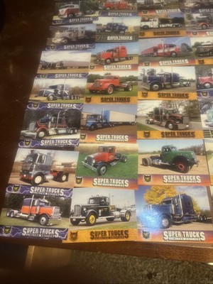 CAT Scale Super Trucks Limited Edition Collector Trading Cards Lot of 74 |  eBay