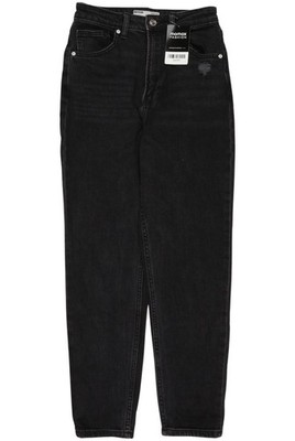 bershka Jeans Damen Hose Denim Jeanshose Gr. EU 36 Schwarz #g12kbec