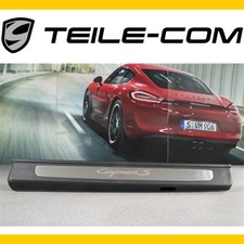 Porsche 718 Cayman S 981 Einstiegleiste Edelstahl LINKS 981504981281E0