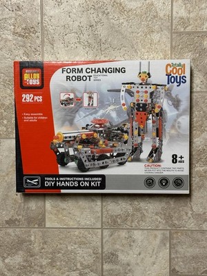 Totally Cool Toys Education Assembly Toy Series Form Changing Robot 292 pcs