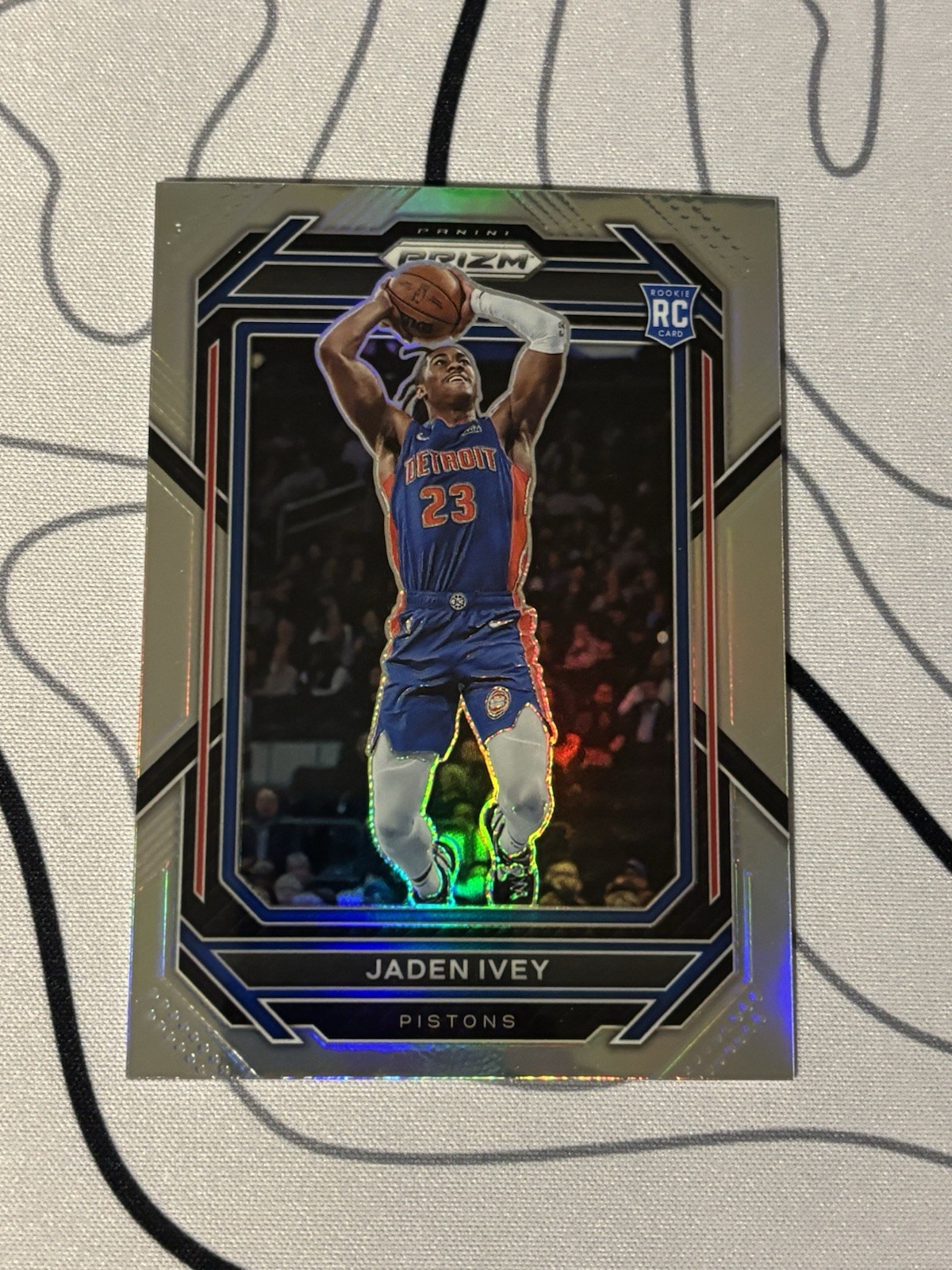 2022-23 Panini Prizm - Jaden Ivey #256 Silver Prizm (RC)