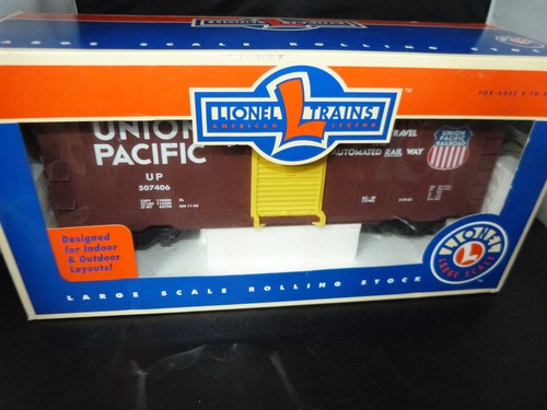 Coche de carga Lionel Union Pacific escala G 507406 | Condition: New