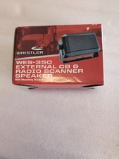 Whistler Wes-350 External Speaker for CB Radio Scanners Receivers New Open Box