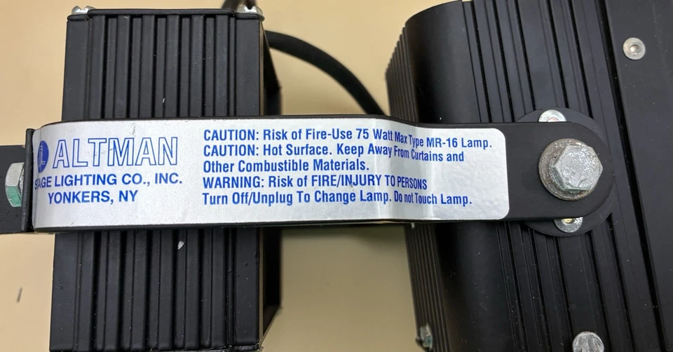 Altman Stage Lighting Co. Micro Flood Theater Lighting w/Original Box - Image 2 of 4