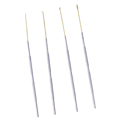 4 Stck. Edelstahl Ohr Plektrum Wachs Kürette Picker Ohrenschmalzentferner Werkzeug Set Kit