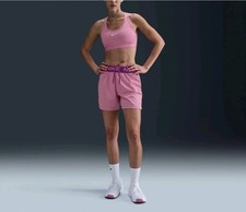 NWT Women's Nike Attack Dri-FIT Fitness Mid-Rise 5" Unlined Shorts S MSRP 30