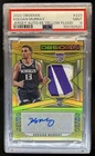 2022-23 Obsidian Keegan Murray RC Patch Yellow Flood Auto Autograph #/10 PSA 9