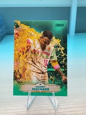 2025 Topps Stadium Club Aqua Foil 34/99 #180 MANNY MACHADO, San Diego padres