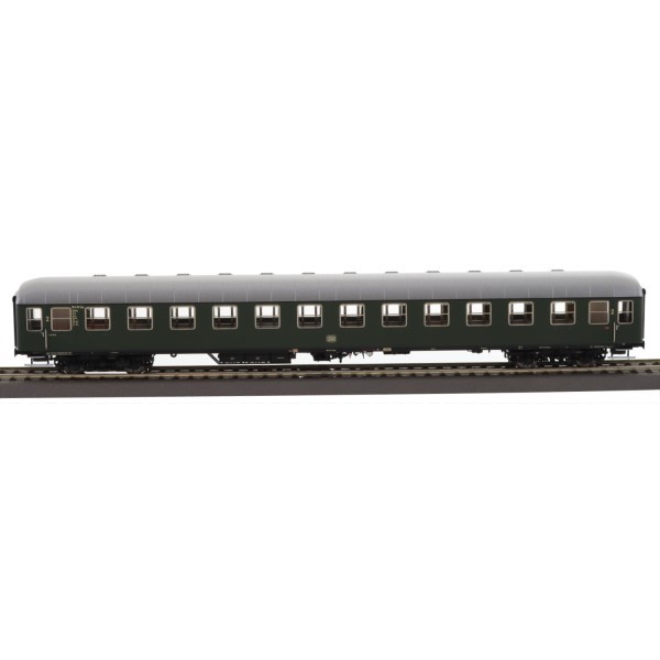 Brawa 58119 Schnellzugwagen B4üMg-54, Db, Ep.Iii, Mit Beleuchtung, Ac H0 + Neu-image