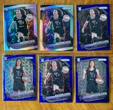 2025 Panini Prizm WNBA KAITLYN CHEN (Lot Of 6) #100 RC SILVER #143 Blue Velocity