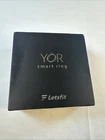 YOR LR-10-GD-CASE Smart Ring Activity Tracker Gold Size 10 Unisex Adults