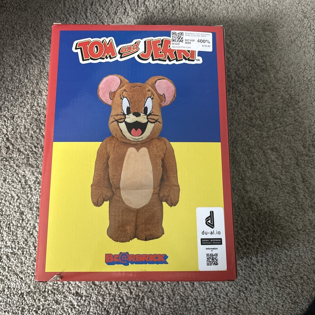 BE@RBRICK TOM AND JERRY COSTUME 400％ 400% Bearbrick Tom and Jerry Jerry Costume 400% IN BOX | eBay