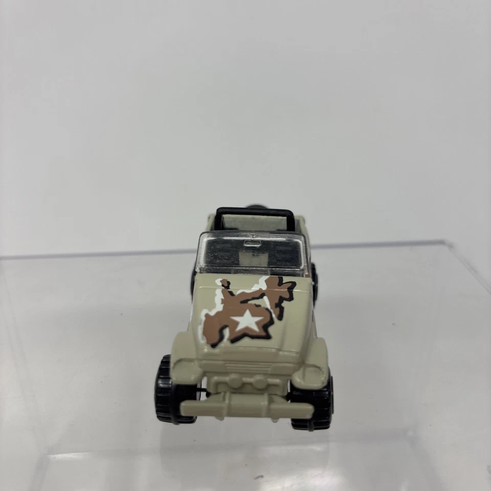 Hot Wheels Action Command Roll Patrol Jeep Camo Loose - Image 4 of 4