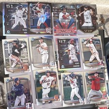Bowman 2024 MLB Chrome Card Lot 12 Cards Lomavita Condon Level Rainer Crawford