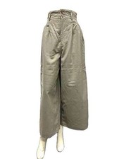 Used Comme Des Garcons Pants Wide Khaki Ladies Size S Wool