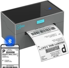 Bluetooth Shipping Label Printer, Wireless 4x6 Thermal Label Printer