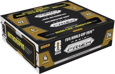 2026 Panini Prizm World Cup Soccer Factory Sealed Retail 24 Pack Box