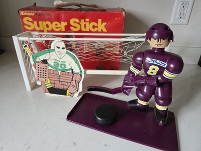 Vintage 1976 Super Stick Super Jock Ice Hockey Schaper Complete Original Box