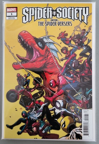 Spider Society #1 Lot, 4 Standard Covers, NM or Better - Picture 5 of 5