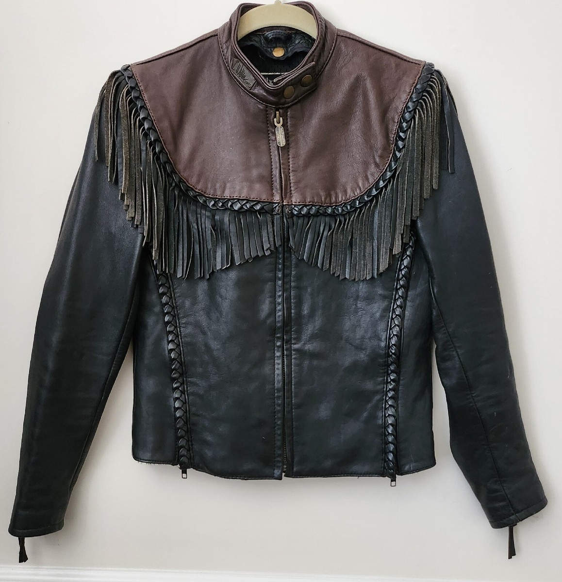 Willie G Harley Davidson Wings American Cowhide Motorcycle Jacket