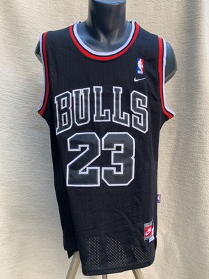 Nike Jersey Jordan #23 Chicago Bulls length +2 NBA Basketball schwarz black S