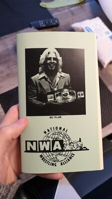 NWA Membership Roster Booklet WCW WWE Ric Flair 1985-86