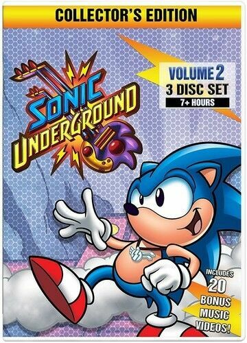 Sonic Underground Volume 2 Dvd 2017 3 Disc Set For Sale Online Ebay