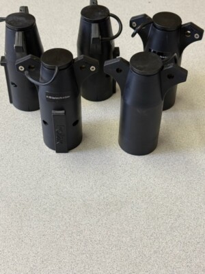 (QTY 5) Pollak 5 way to 6 way Trailer Light Adapter