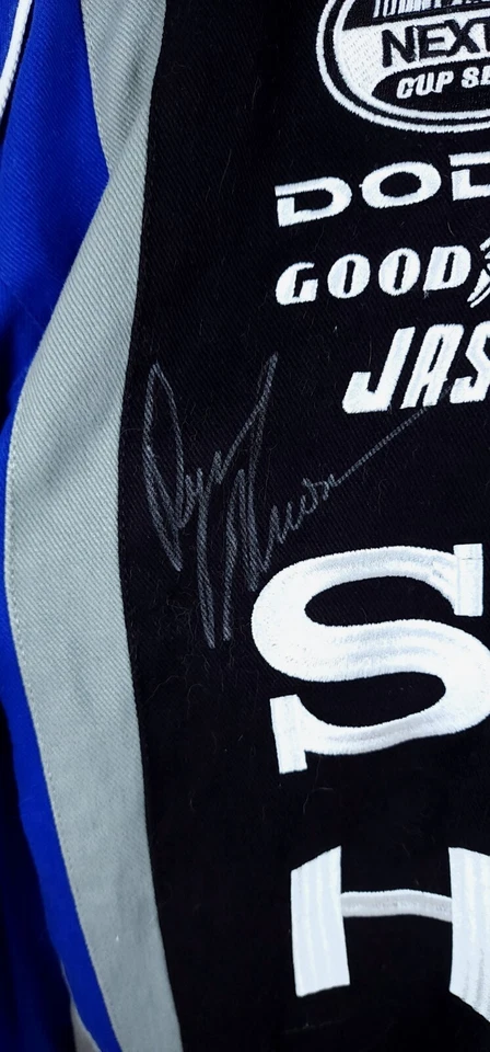 Ryan Newman Sony Alltel JH Design Signed Racing Nascar Jacket Mens XL NWT - Image 3 of 4