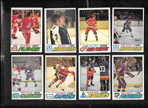 1977-78 OPC O PEE CHEE NHL HOCKEY CARD ERROR VARIATION 265-396 & INSERT SEE LIST - Picture 168 of 365
