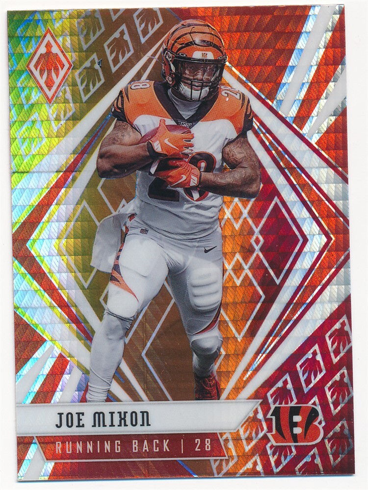 JOE MIXON 2020 PANINI PHOENIX FIRE BURST #39 CINCINNATI BENGALS MINT N