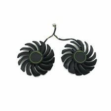Pair Fans Cooler Fan For MSI GTX 1650 1660 GTX 1660Ti PLD09210S12HH 87mm