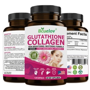 Glutathion Collagen peau éclaircissant / formule de blanchiment soutenir la peau, le hair, les ongles
