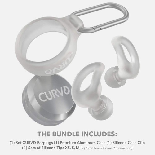 Tapones para los oídos CURVD Everyday™ + clip para estuche - Imagen 10 de 21