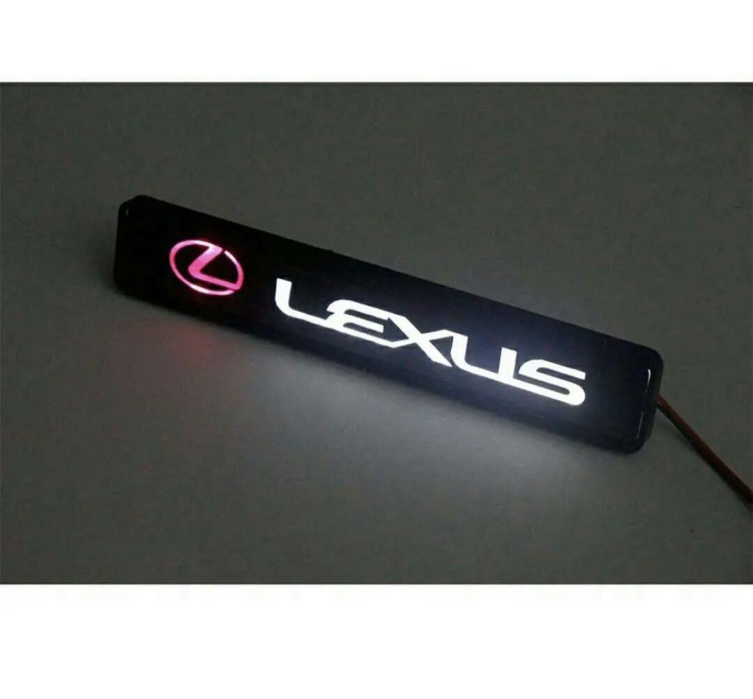LEXUS Glowing LED Grill Emblem 164mm*29mm (about 6.45 in*1.14 in
