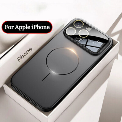 Hülle iPhone 17 16 15 14 13 12 Pro Max 11 MagSafe Handy Schutz Magnet Case Cover