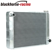 For Chevy GM SBC BBC High Performance Aluminum 2 Row Radiator 28"X19" Universal
