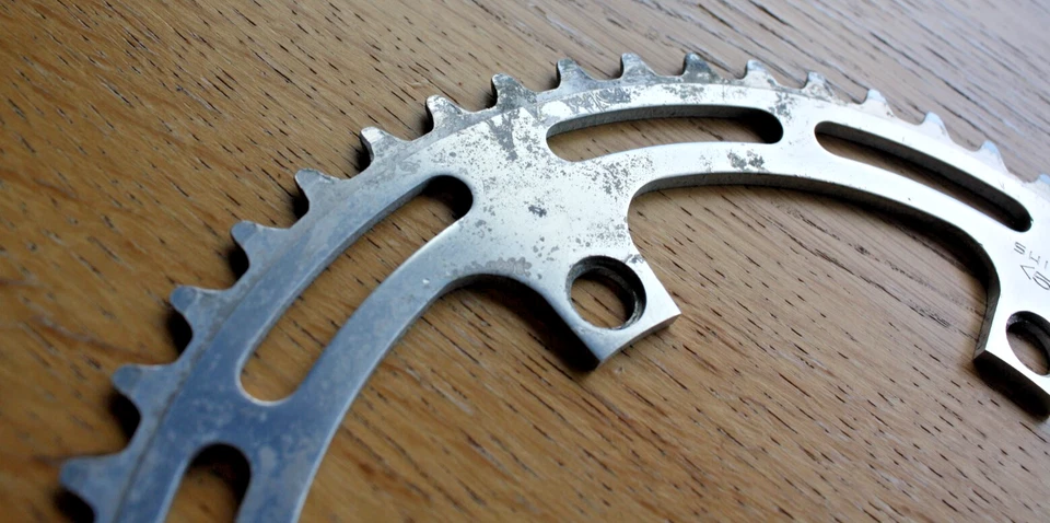 Vtg Shimano 52t Tooth Chainring 130 BCD Sprocket Old School BMX Road MTB Touring - Image 4 of 4