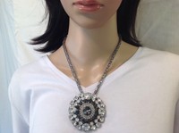 White House Black Market Big Crystal Pendant White House Black Market Big Crystal Pendant