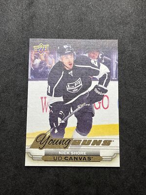 2015-16 Upper Deck UD Canvas YG Young Guns RC Nick Shore