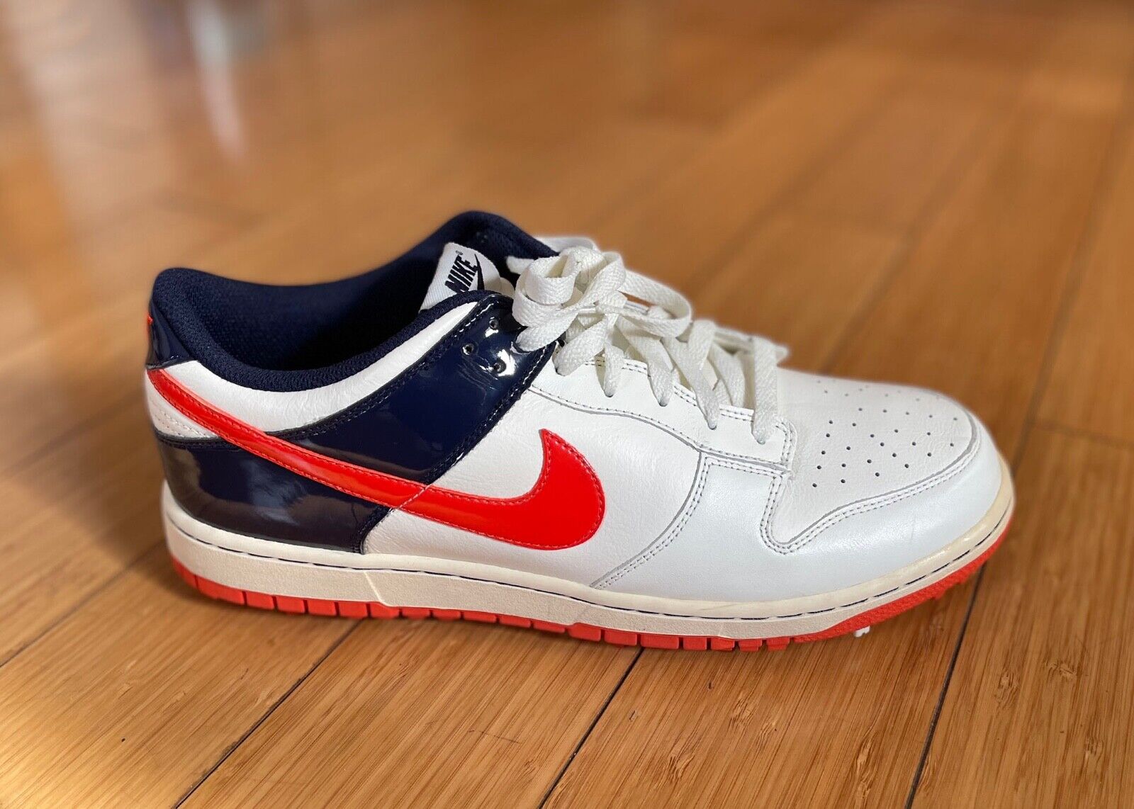 Nike Dunk NG Golf Shoes 484294-108 Sail/Orange/Blue Size 11.5 (NEW / RARE)