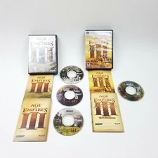 Age of Empires III and The War Chiefs Expansion Pack Complete PC Game