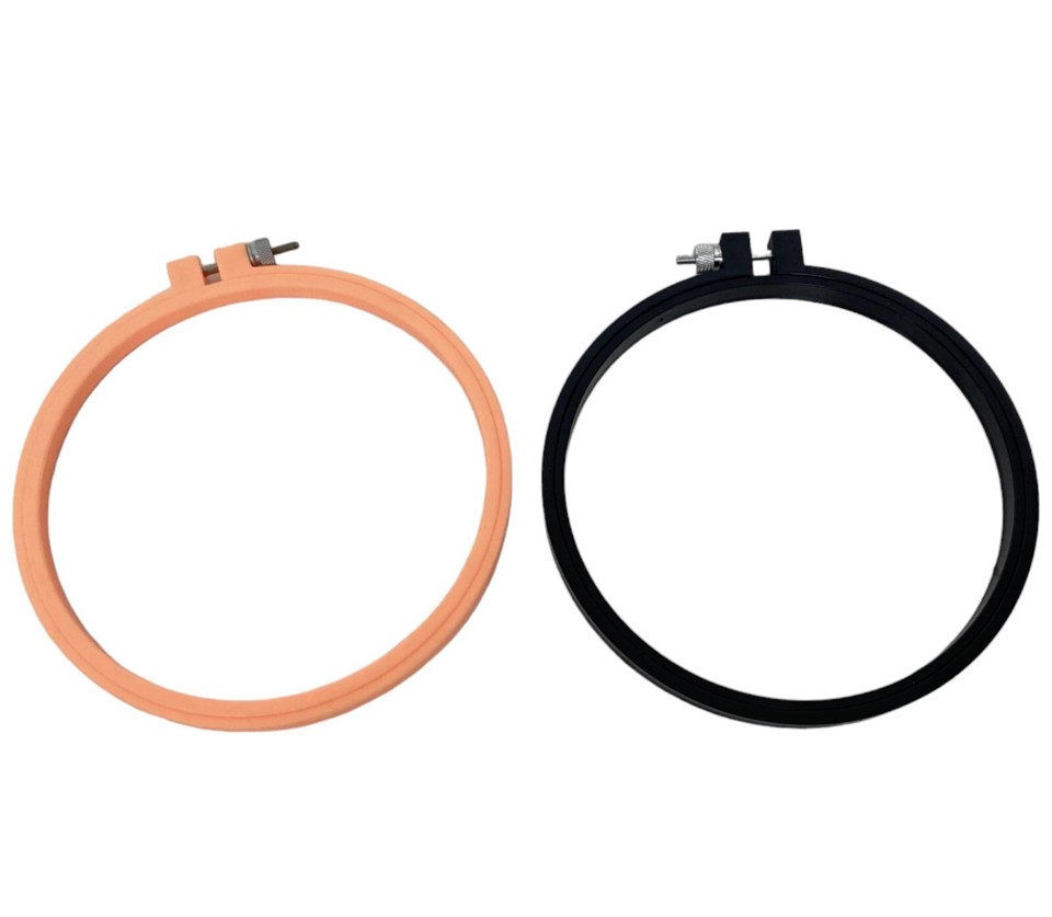 Hoops Embroidery Quilting Cross Stitch Plastic Tension + Beam & Read