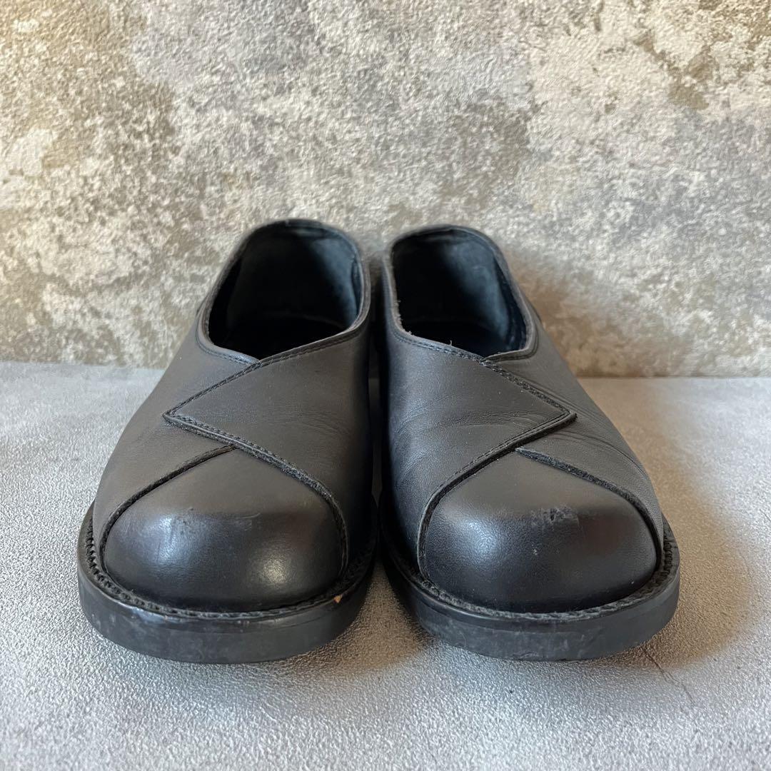 YOHJI YAMAMOTO LEATHER SHOES 日本製 BLACK Autre Marque Y-3 x Adidas Yohji Yamamoto ZX Run Sneakers in