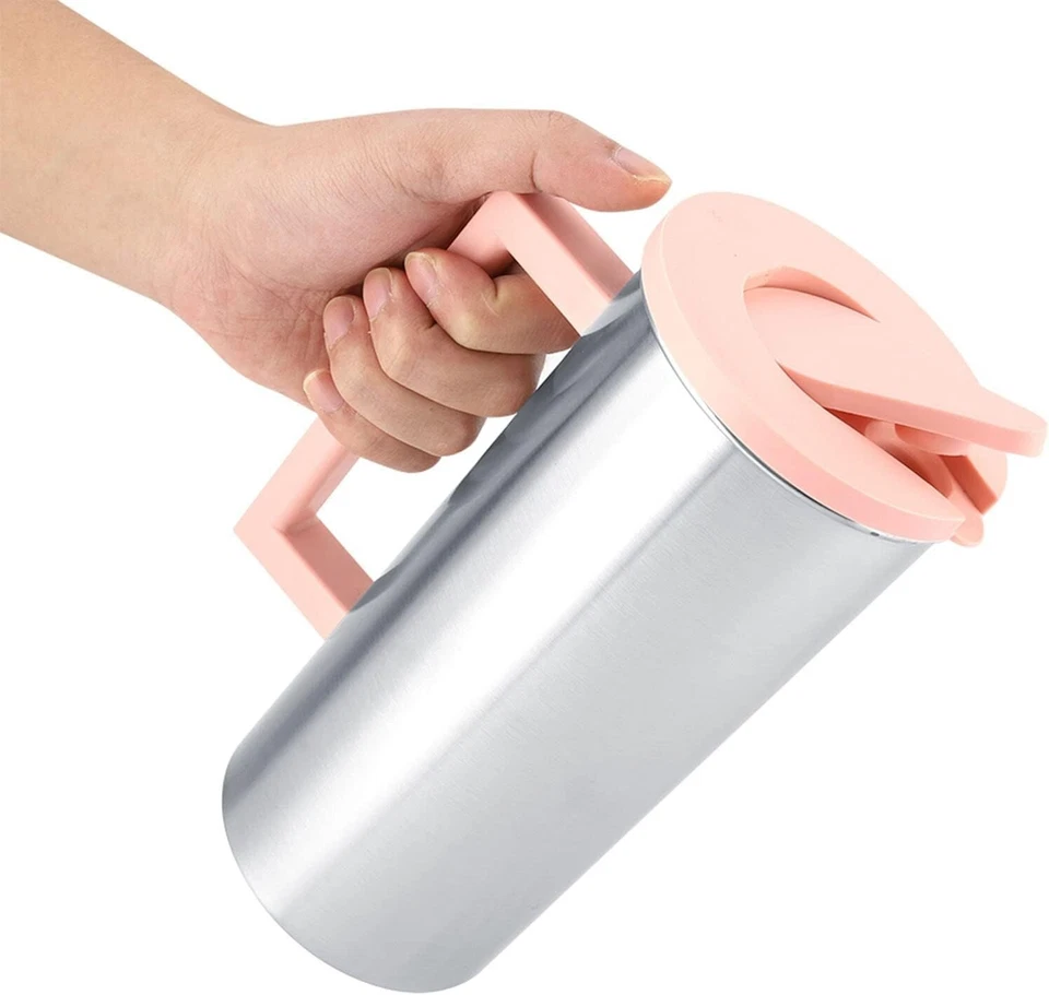 1800ml Multi-purpose Water Pitcher Stainless Steel Tea Pitcher Coffee Pitcher Mu - Image 2 of 4