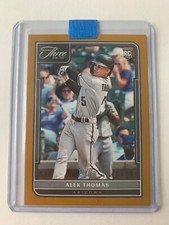2022 Panini Three and Two Alek Thomas Gold Rookie RC #D /25  #148 Dimondbacks