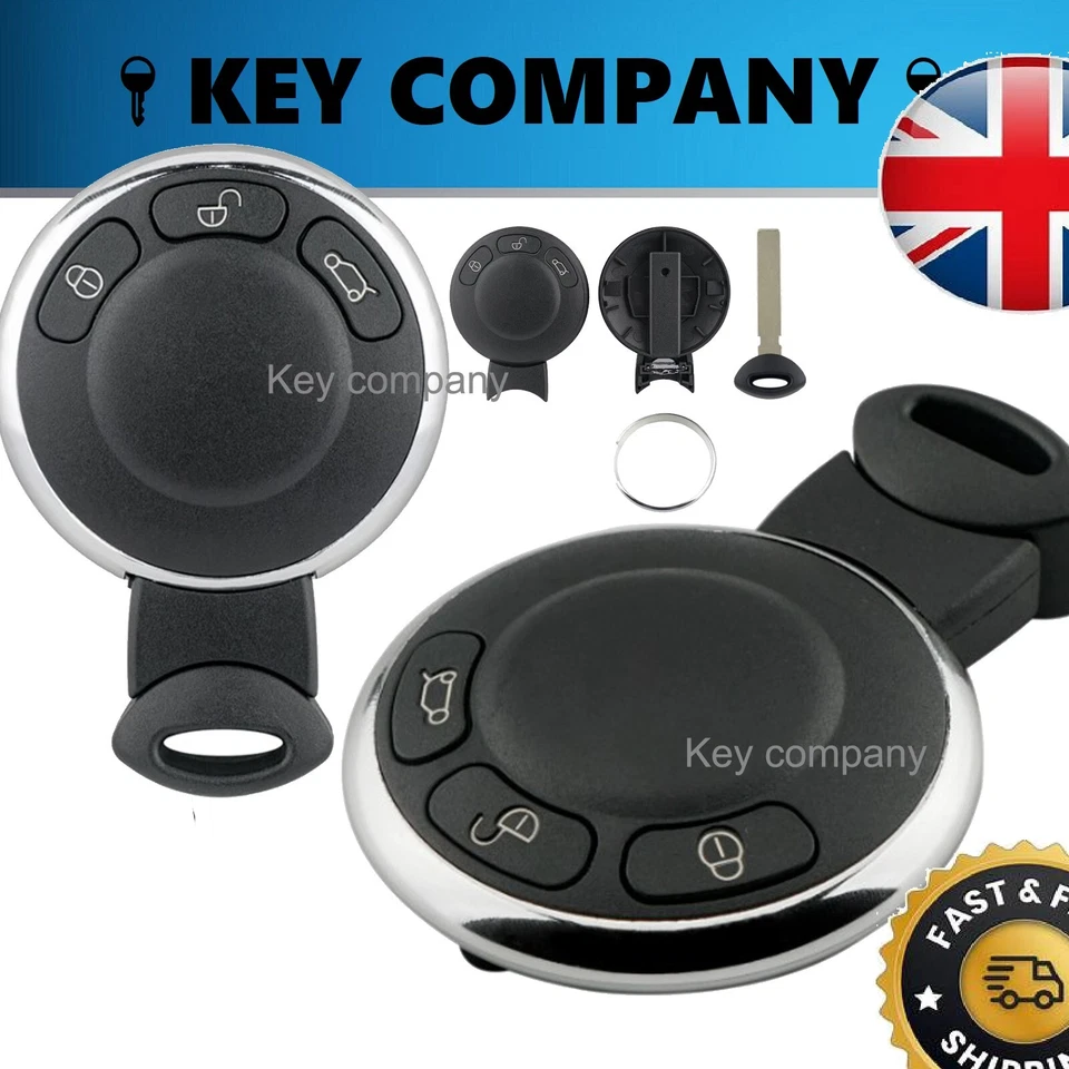 Mando a distancia para coche BMW Mini Cooper 2007 2008 2009 2010 2011 2012 2013 - Imagen 2 de 4